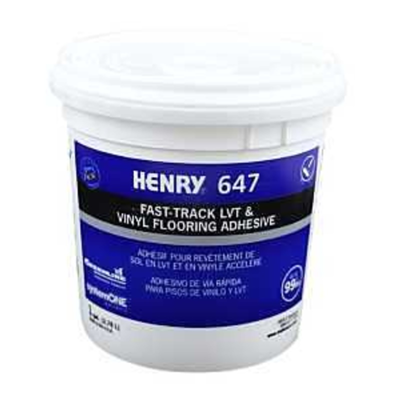 Henry 647 PlumPro 32080 Floor Adhesive, Paste, Mild, Purple, 1 gal Pail