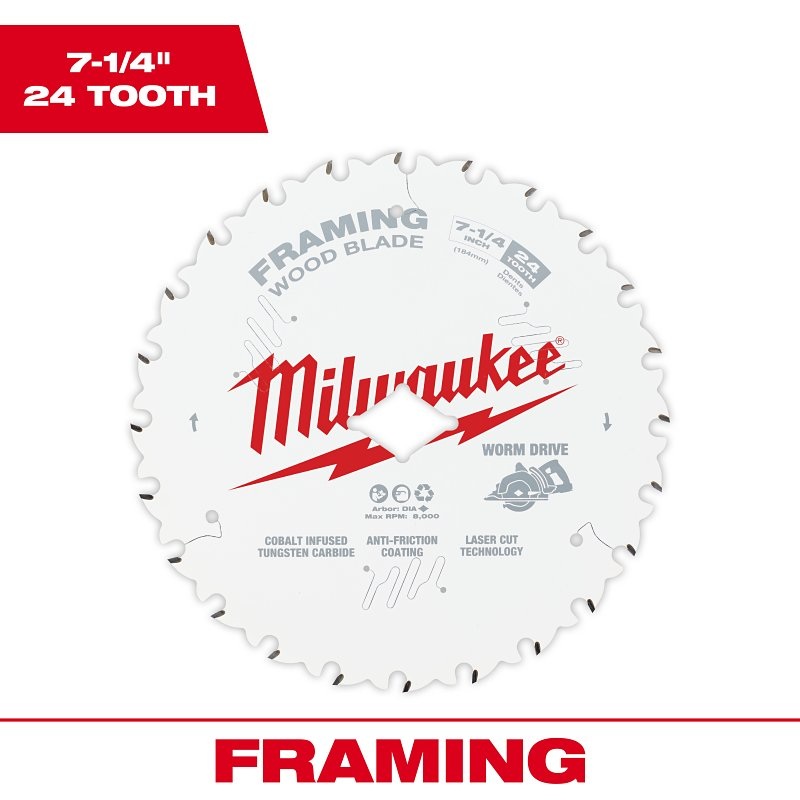 48-41-0723 BLADE SAW 24T 7-1/4