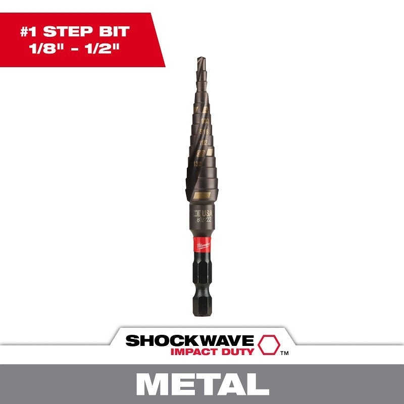 48-89-9241 BIT STEP 1/8-1/2IN