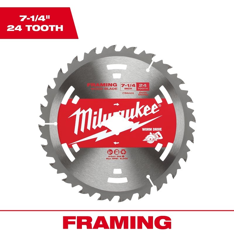 48-41-0713 BLADE SAW 24T 7-1/4