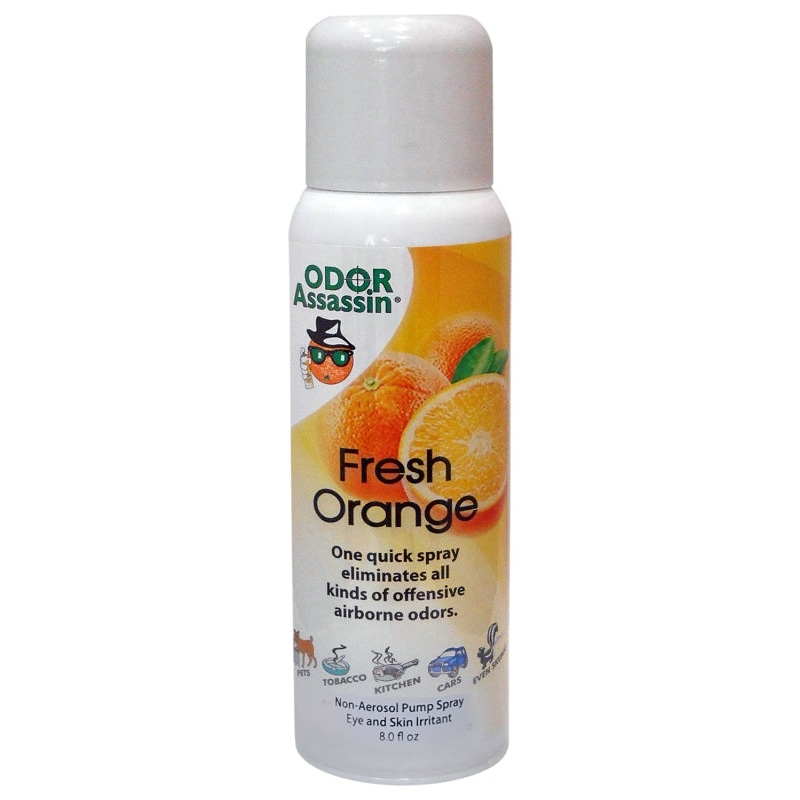 Odor Assasin 124947 Odor Eliminator, 6 oz Can, Pale Yellow