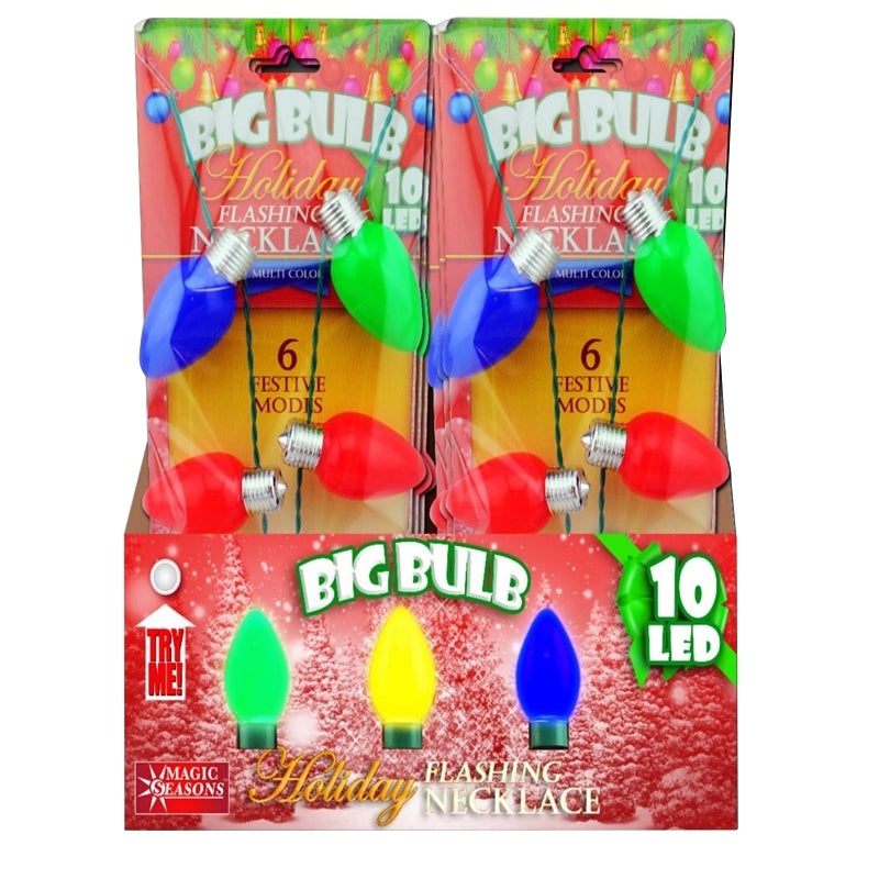 702325 NECKLACE FLSHNG BIG BLB