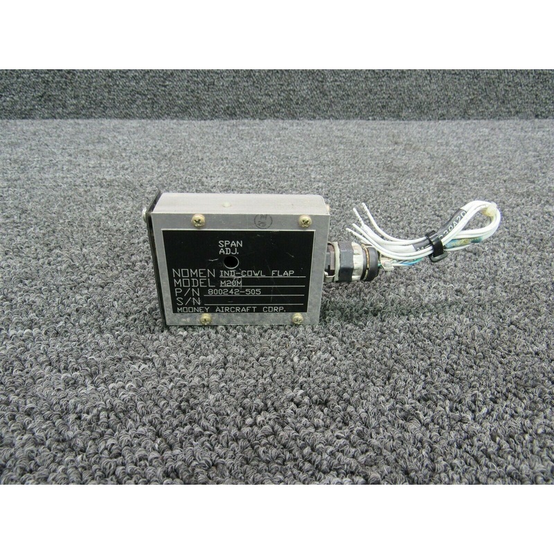 800242-505 Mooney M20M Cowl Flap Indicator (Volts: 28)