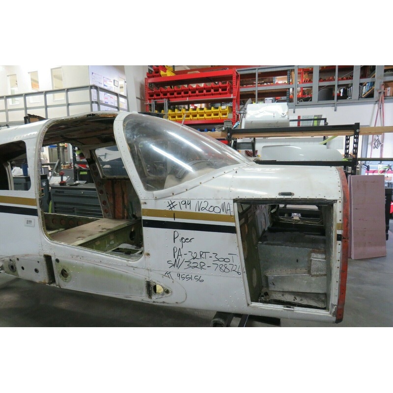 Piper PA32RT-300T Fuselage with Bill of Sale, Data Tag, and Logs