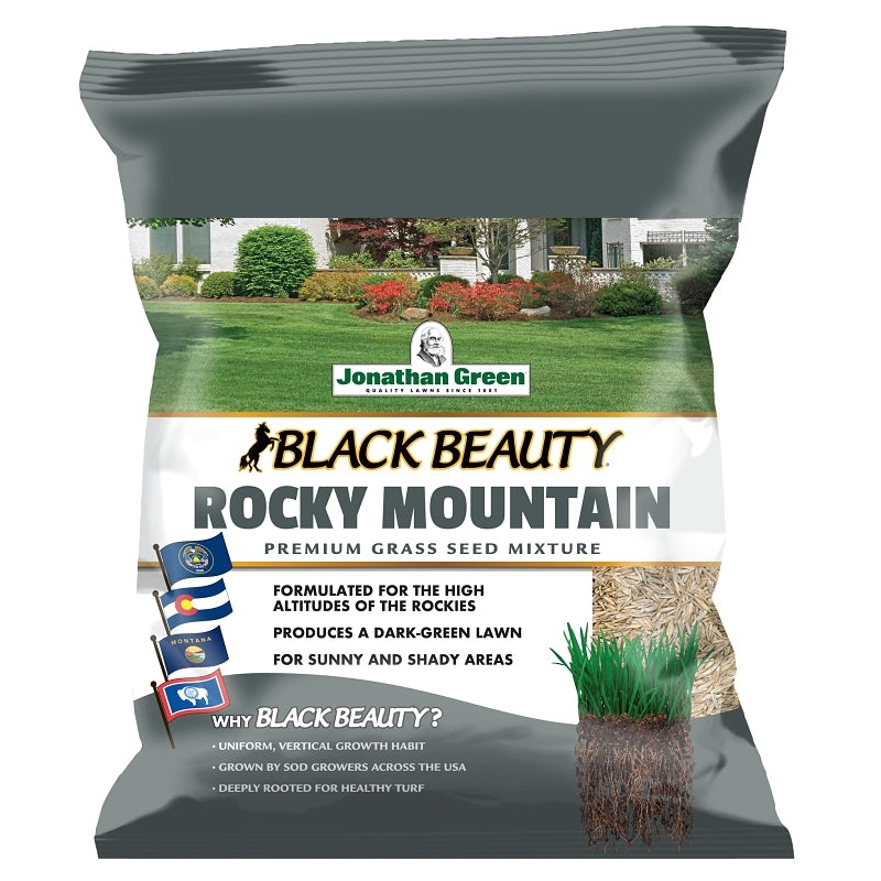 Jonathan Green Black Beauty 10382 Grass Seed, 3 lb Bag