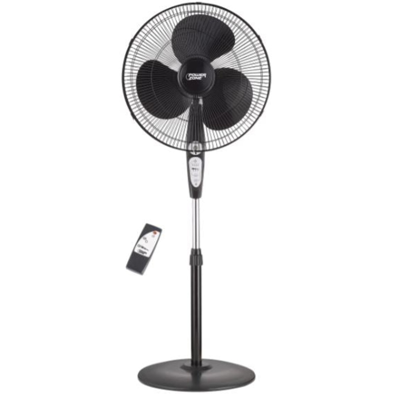 PowerZone Stand Fan With Remote Control