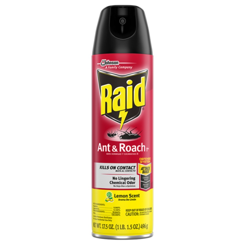 Raid Ant & Roach Killer 26 Lemon Scent
