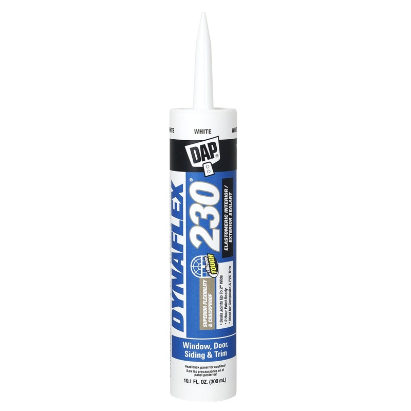 DAP Dynaflex 230 Sealant|5.5 Oz.|10.1 oz|10.1 Oz.|Clear|White|Almond