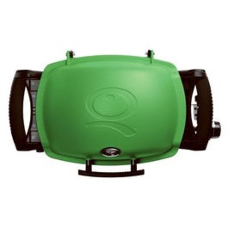 Q-1200 Portable Gas Grill, 8500 BTU, Green