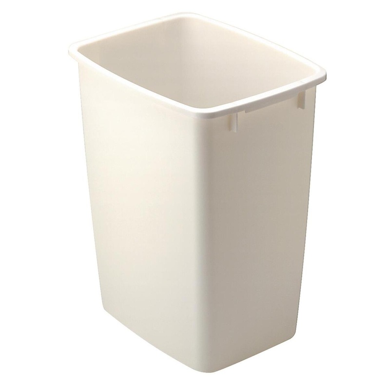 Rubbermaid 35 Qt. Bisque Wastebasket