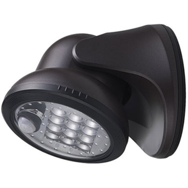 COB LED SECURI TY LIGHTBRONZE 400 LUMEN