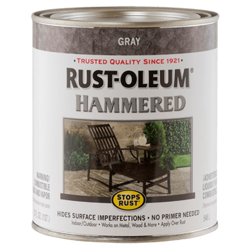 Rust-Oleum Stops Rust Hammered Gray
