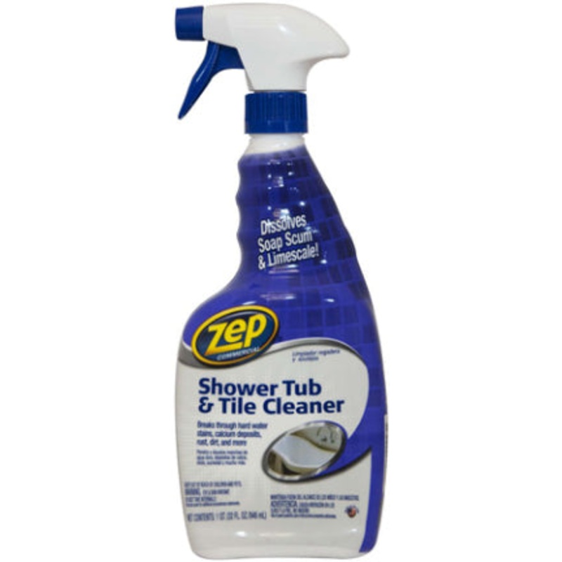 SHOWER TUB   TILE CLEANER 32OZ ZEP