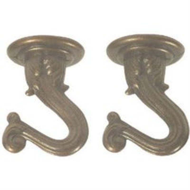 Swag Hook Kit, Antique Copper, 2-Pk.