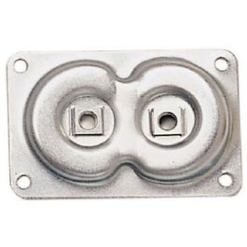 Table Legs Installation Hardware, Dual Top Plate