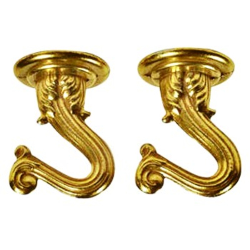 Angelo/Westinghouse 70450 Swag Light Hook Kit – Brass Finish