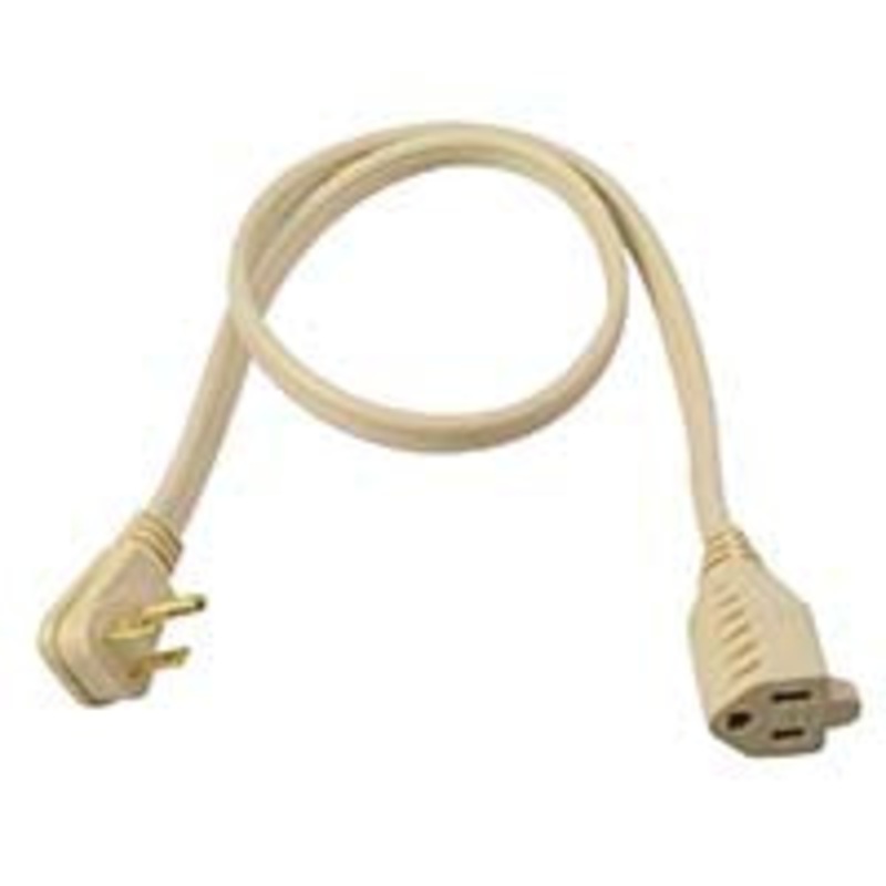 Coleman Cable Systems Air Conditioner Extension Cord – 3 feet