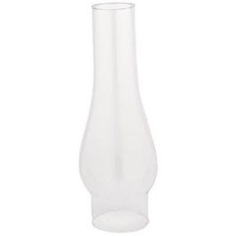 Clear Glass Chimney, 8.5-In.