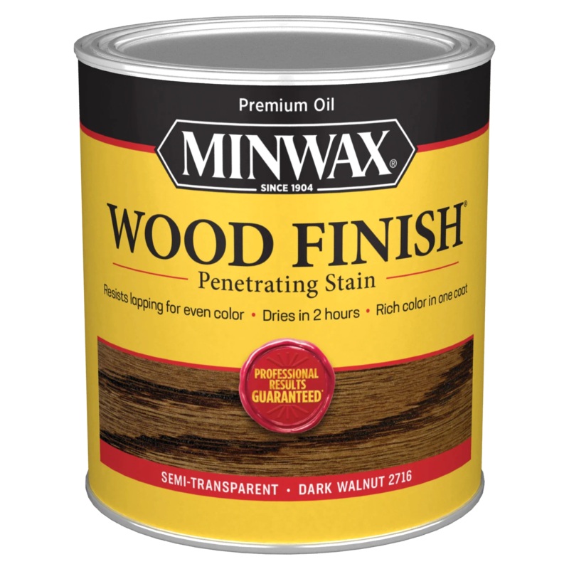Minwax 270599 Wood Finish, Penetrating Stain, Aged Barrel, 1 Quart