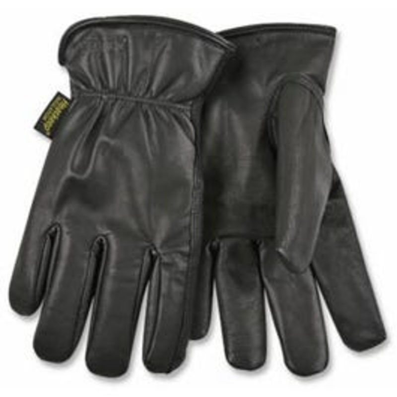 Men’s Full-Grain Goatskin Leather Gloves, XL