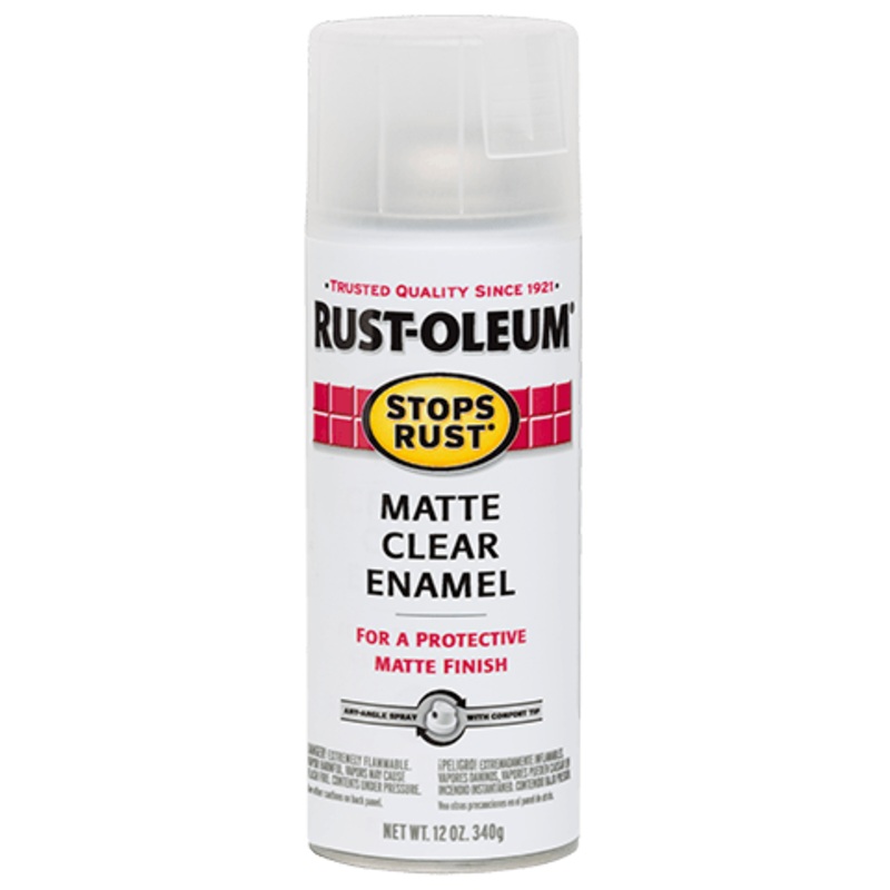 Rust-Oleum Clear Enamel Matte Clear