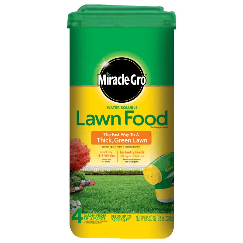Miracle-Gro Water Soluble Lawn Food (5 lbs)