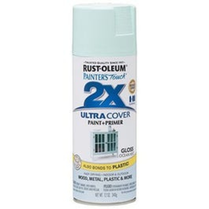 Painter’s Touch 2X Spray Paint, Gloss Ocean Mist, 12-oz.