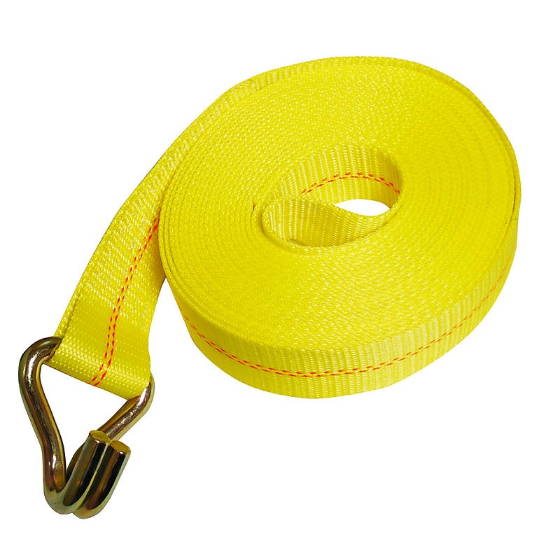 Ratchet Straps USA 2 x 30′ Winch Strap w/Wire Hook