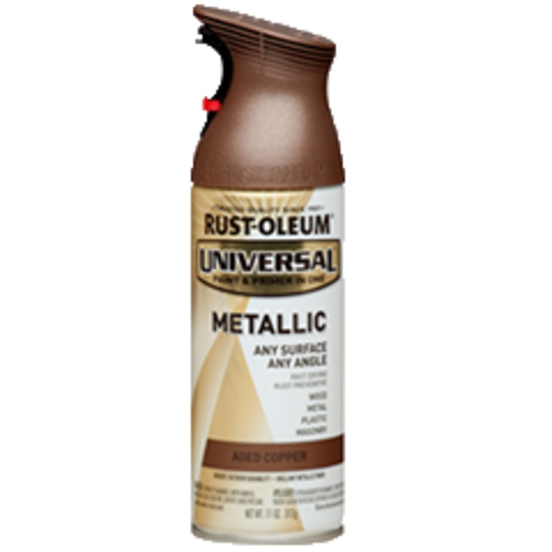 Rust-Oleum Metallic Spray Paint Aged Copper