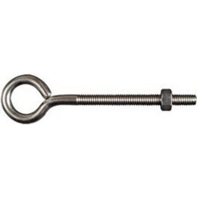 Eye Bolts, Stainless Steel, 5/16 x 5-In.