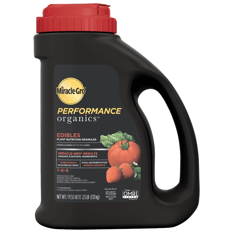 Miracle-Gro Performance Organic Edibles Plant Nutrition Granules