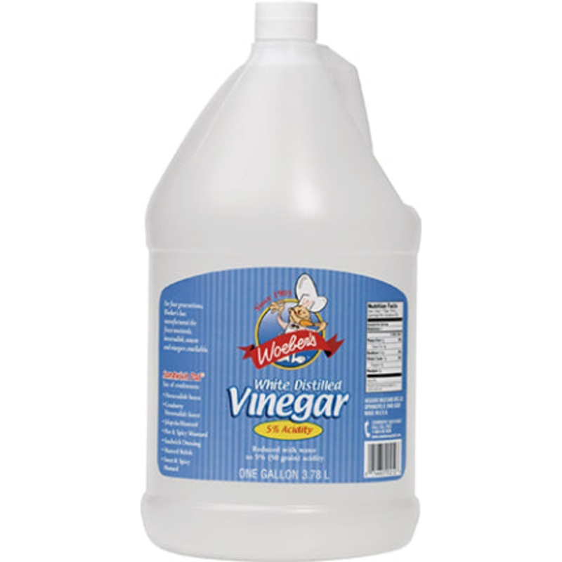 VINEGAR 5% GAL WHITE 4/CS