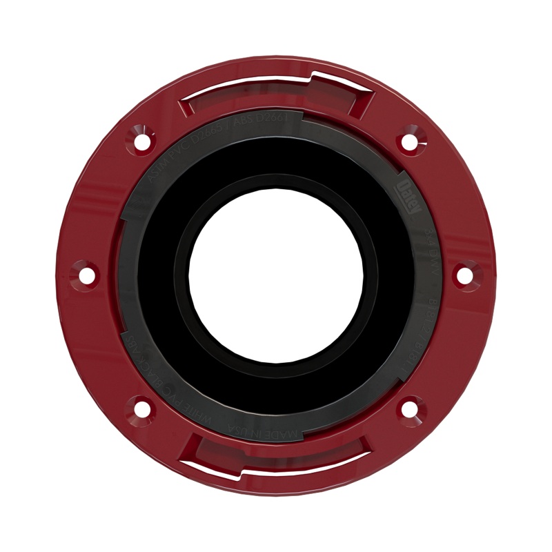 Oatey 3 in. or 4 in. ABS Closet Flange with Metal Ring without Test Cap
