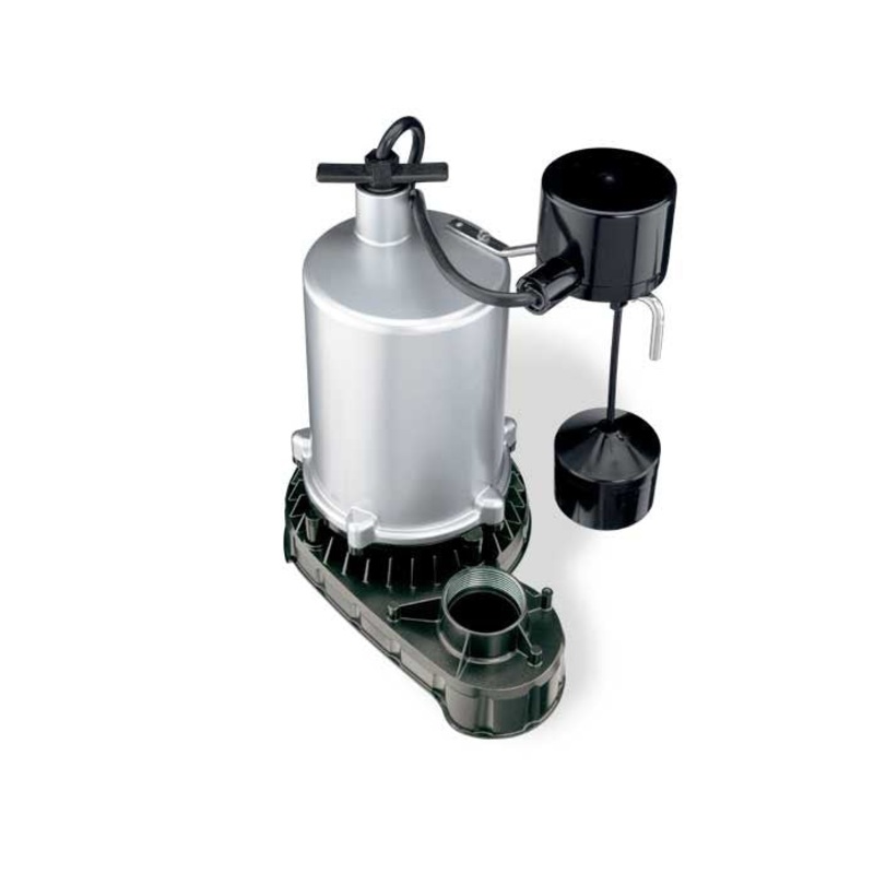 Pentair Flotec FPZT7550 1 HP Zinc Body Submersible High Output Sump Pump