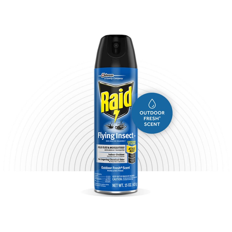 RAID FLYING INSECT KILLER 7