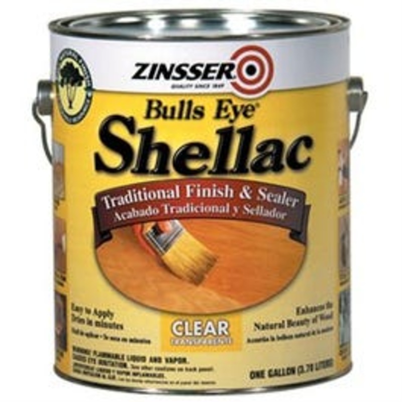 Bull’s Eye Clear Shellac, Gallon