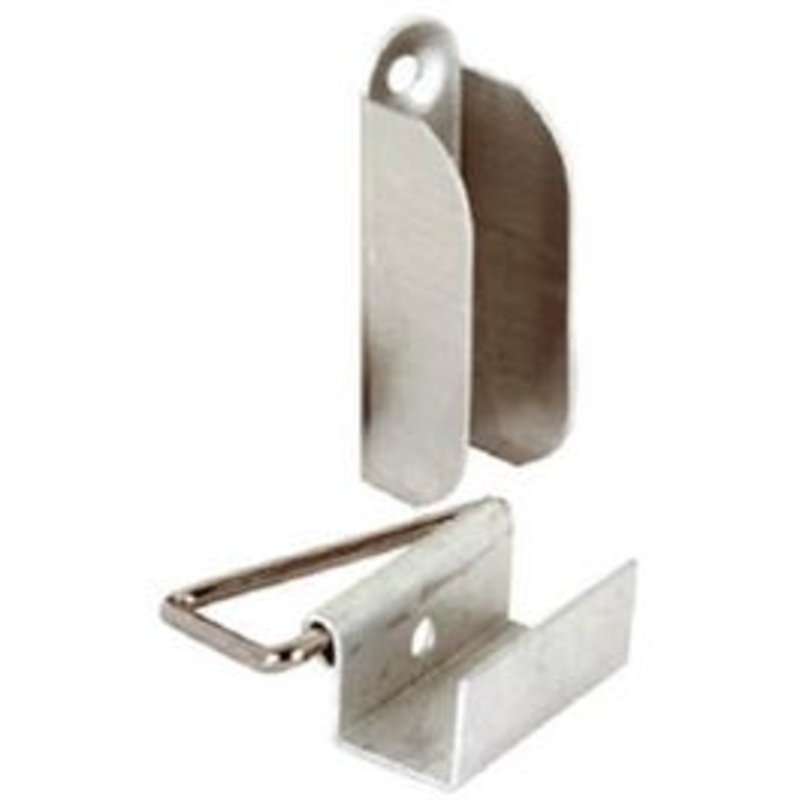 Window Screen Hanger & Latch Set, Mill-Finish Aluminum