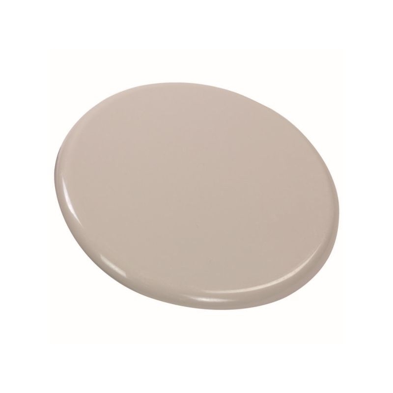 Shepherd Hardware 4-Inch Reusable, Round Slide Glide Furniture Sliders, Beige, 4-Pack