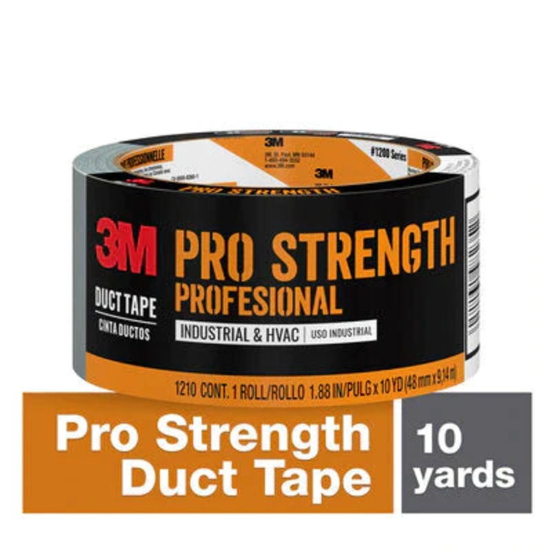 3M Pro Strength Duct Tape 1210-A 1.88 in x 10 yd