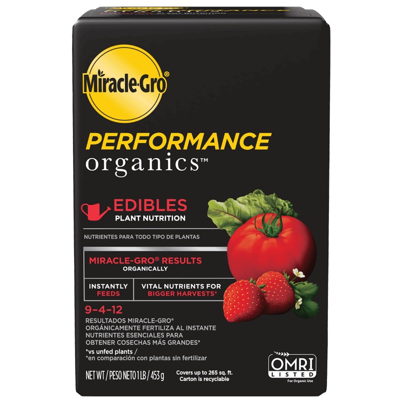 Miracle-Gro Performance Organics Edibles Plant Nutrition (1 lbs)