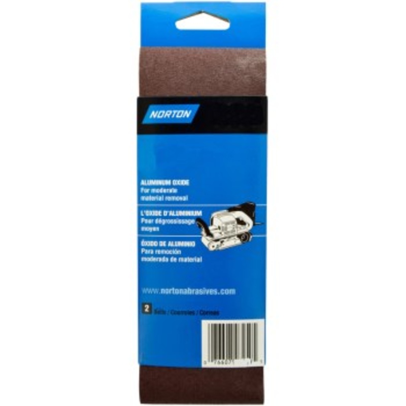 Norton 07660702241 02241 3×21 80g Multisand Belt