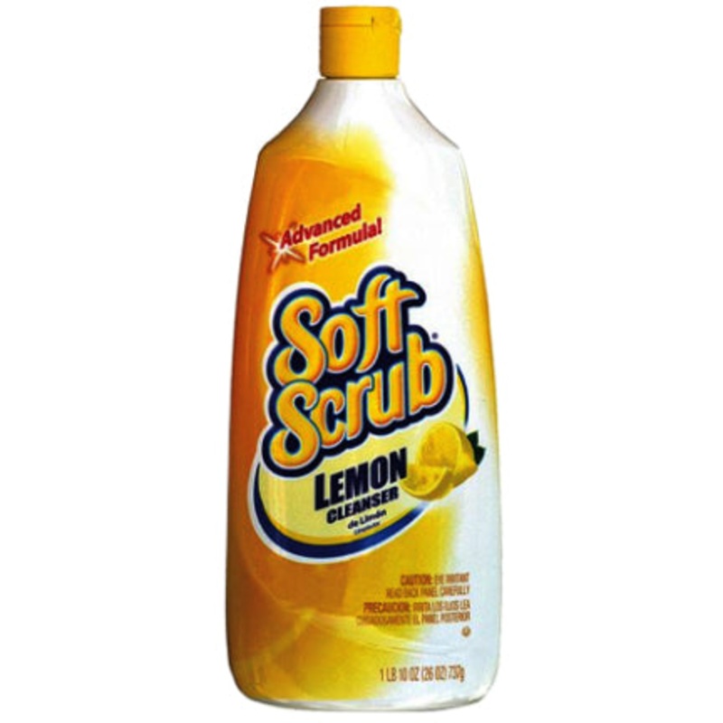SOFT SCRUB CLEANSER LEMON 26OZ
