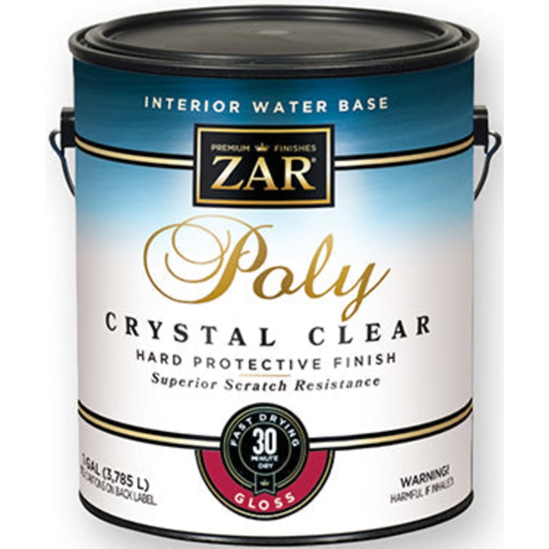 POLYURETHANE GAL S EMI-GLOSS WB CRYSTAL CLE
