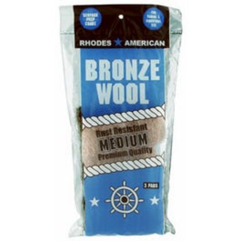 Mariner’s Bronze Wool, Medium, 3-Pk.