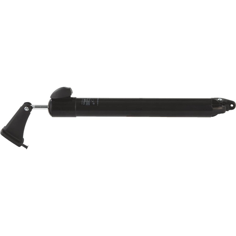 National Black Touch’N Hold Smooth Screen Door Closer