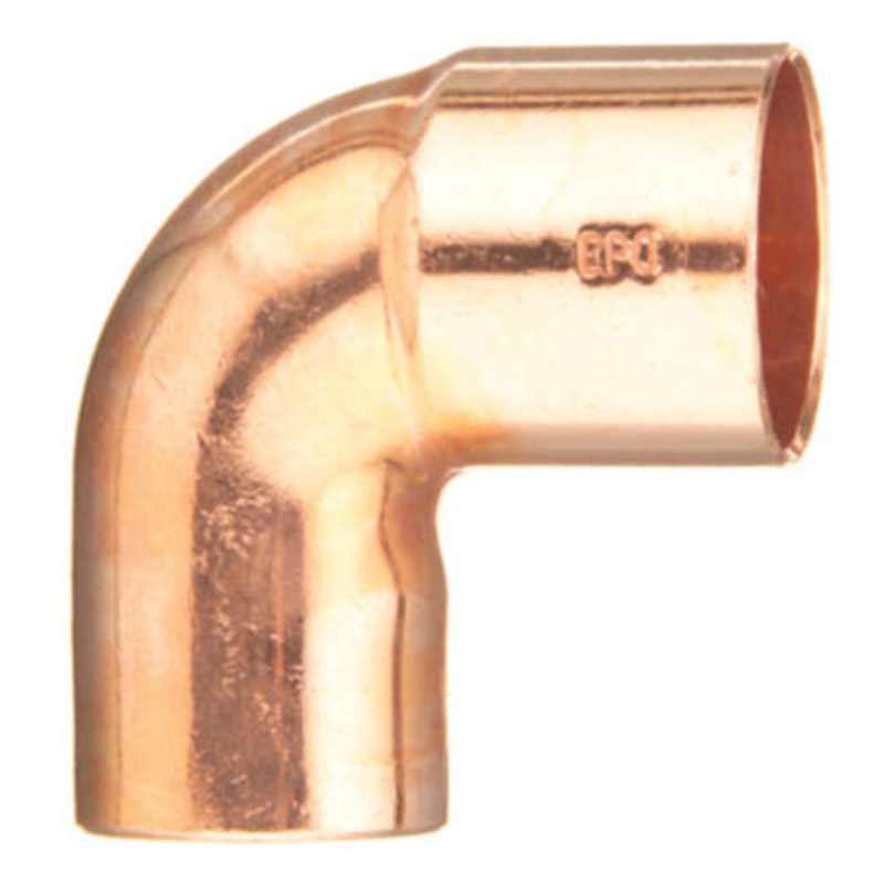 Elkhart Products 90 Street Elbow-Close Ruff Copper