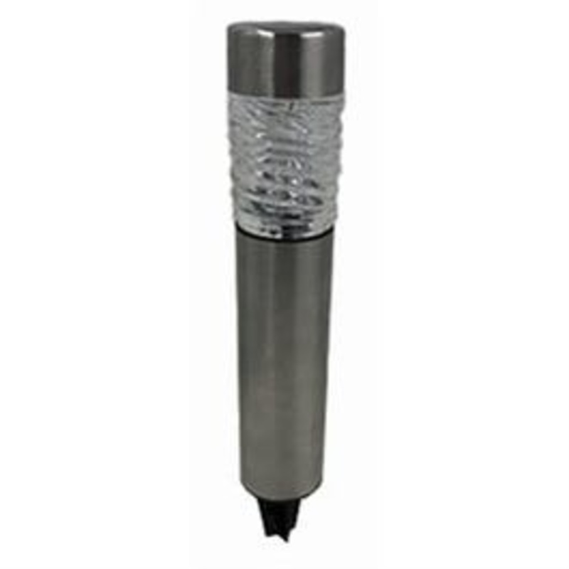 Solar LED Bollard Light, Black