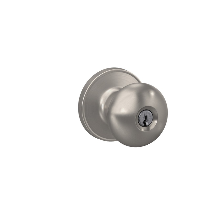 Schlage J Series Stratus Knob Keyed Entry Lock