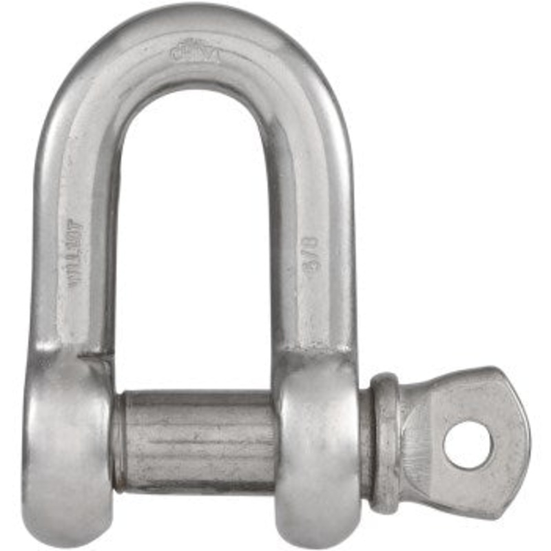 National N100-358 Ss 5/8 D Shackle