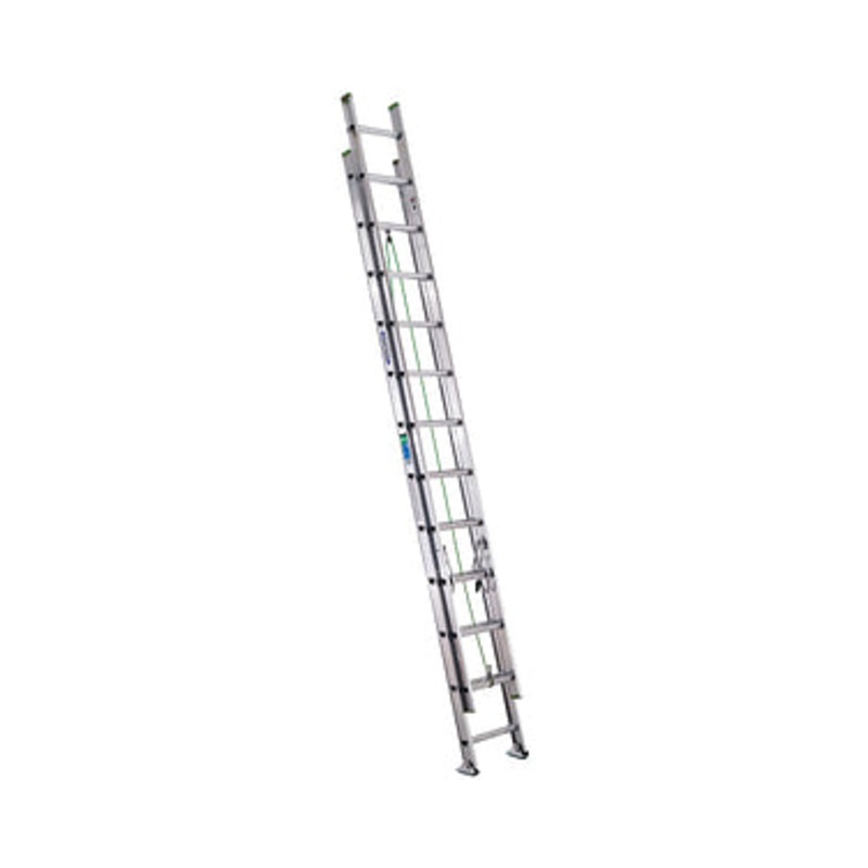 Werner 24ft Type II Aluminum D-Rung Extension Ladder D1224-2 (24 ft.)